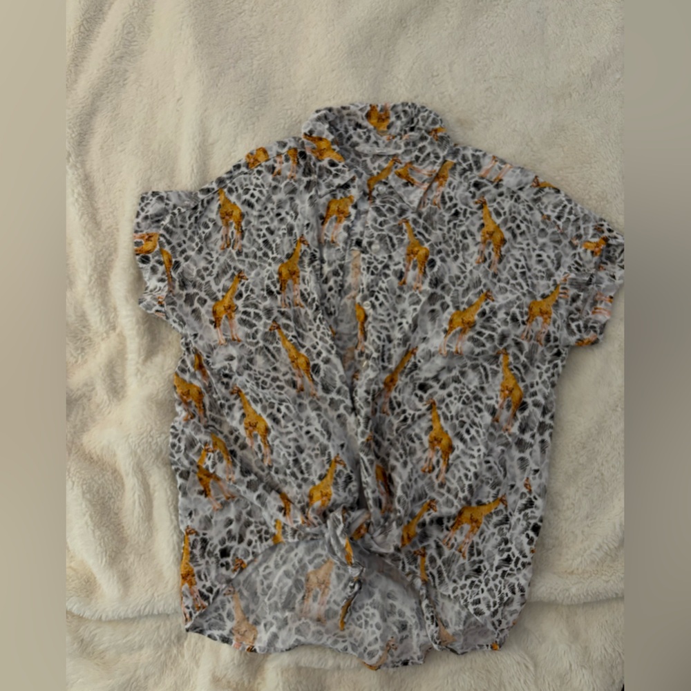 Animal Print Women's Top